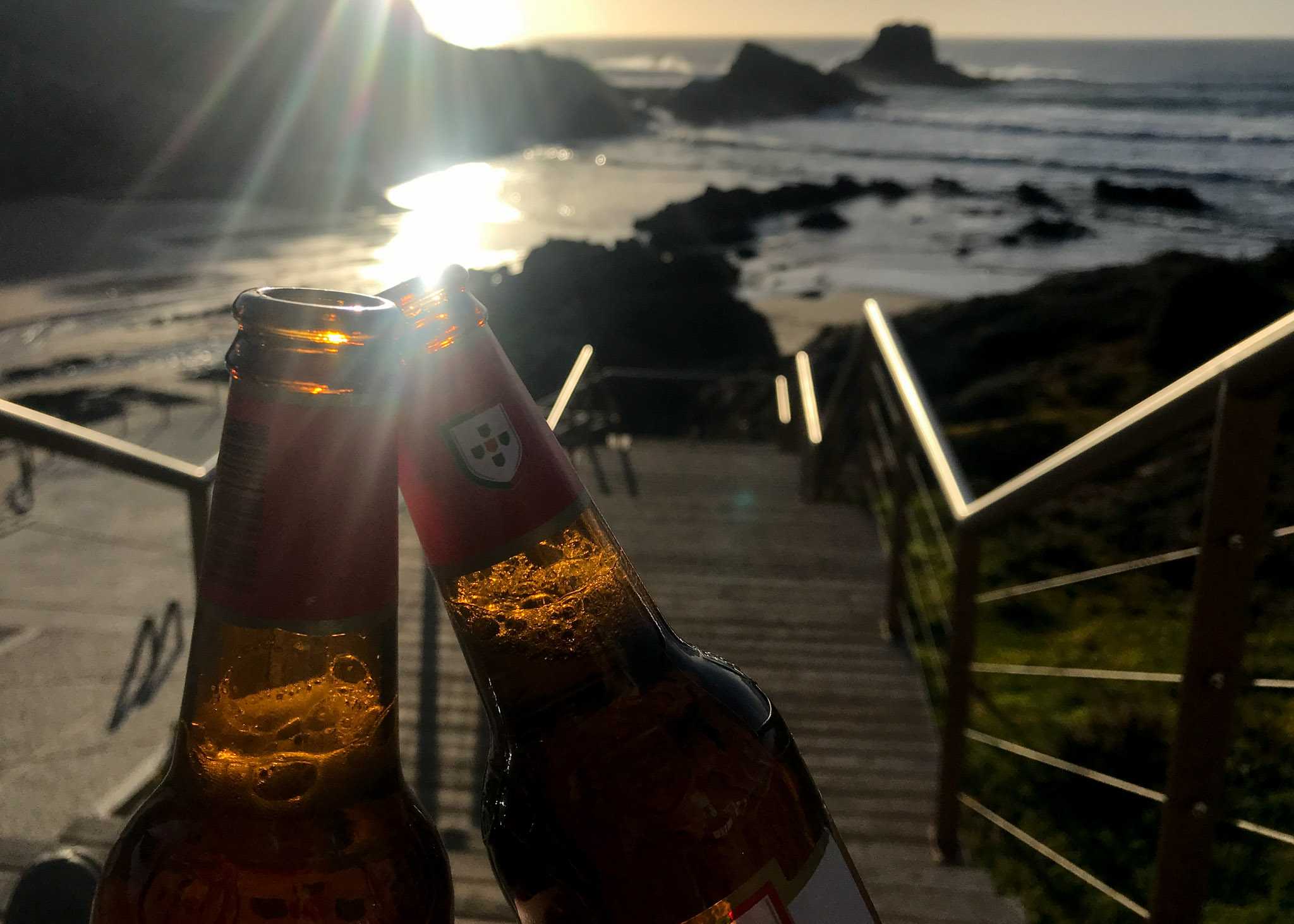 sunset beers